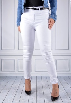 Damskie Spodnie Jeansy PushUp Plus Size Modelujące