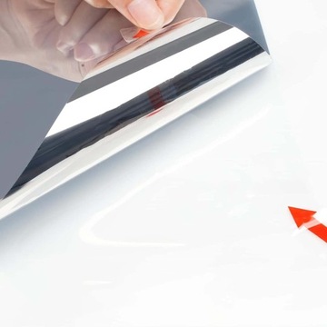 ВНУТРЕННЯЯ СОЛНЕЧНАЯ ОКОННАЯ ФОЛЬГА ДЛЯ ЗЕРКАЛА ОКОННОГО СТЕКЛА 200*90 СМ