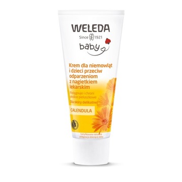 Weleda Krem dla niemowląt i dzieci przeciw odparzeniom z nagietkiem 75 ml