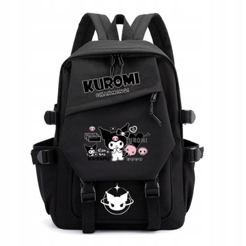 Kawaii Sanrio Kuromi My Melody Młodzieżowy plecak