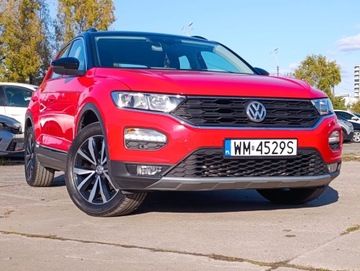 Volkswagen T-Roc I SUV 2.0 TDI 150KM 2019 VW T-ROC 1.5 TSI ACT 150KM, Automat,4x4, Przebieg 48151km, Advance