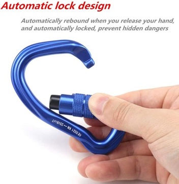 Карабин автоматический альпинистский 23КН.