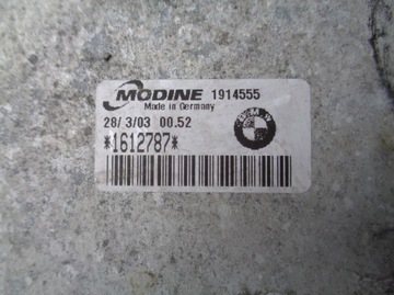 BMW 5 E39 525D 530D INTERCOOLER 1612787 1914555