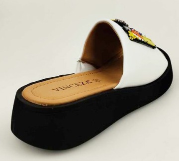 Вьетнамки VINCEZA Elegant Белые 66623 р.