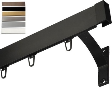 KARNISZ SZYNA ALUMINIOWA ŚCIANA SUFIT I/ 300 WYBÓR