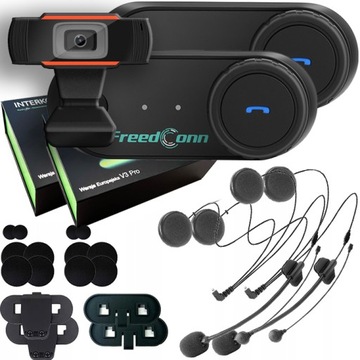 Interkom Bluetooth FreedConn T-Com VB po Polsku