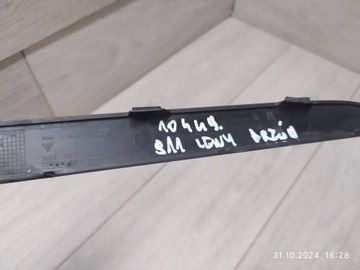 10449. PORSCHE 911 992 LIŠTA NÁRAZNÍK LEVÝ PŘEDNÍ 992807837C