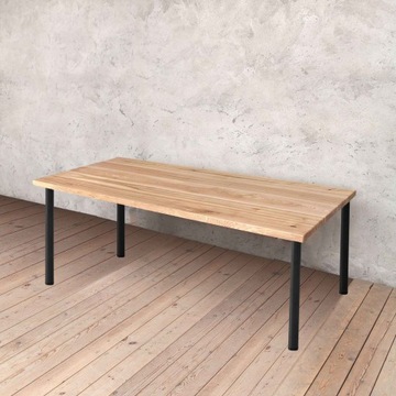 МАТОВО-ЧЕРНЫЕ НОЖКИ НАСТОЛЬНОГО СТОЛА, РЕГУЛИРУЕМЫЕ, ВЫСОТА 710ММ, 4 ШТ., СВЕРХВЫЕ