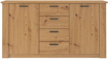 Komoda Colorado - 160 cm , dąb artisan - Promocja