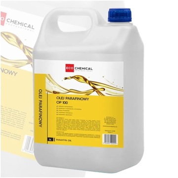 OLEJ PARAFINOWY UNIWERSALNY CIEKŁA PARAFINA OP100 BEZBARWNY ECOCHEMICAL 5L