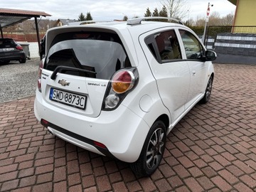 Chevrolet Spark II Hatchback 1.0L DOHC 68KM 2011 Chevrolet Spark TYLKO 126tyśkm! 1WŁ 1.0b ORYGINAŁ LAKIER 2011r LT SKÓRY!, zdjęcie 3