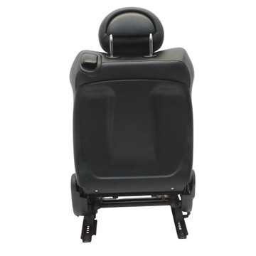 MERCEDES CL203 SEDADLO PŘEDNÍ LEVÝ OHŘÍVAČ ČERNÁ KŮŽE