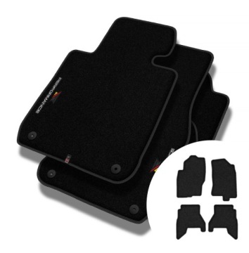 Velurové koberce Performance pro Nissan Pathfinder III R51 2010-2014 po lif