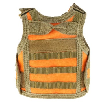 Оранжевые жилеты с держателями для бутылок