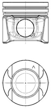 KOLBENSCHMIDT PÍST 97504600
