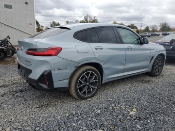 BMW X4 G02 2022 BMW X4 M40i 2022 3.0l 3.0 Benzyna 382KM, zdjęcie 4