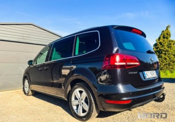 Volkswagen Sharan II Van Facelifting 2.0 TDI SCR 150KM 2016 Volkswagen Sharan Bezwypadkowy, FV23, DSG, KredytowanieLeasing, gwarancja, zdjęcie 6