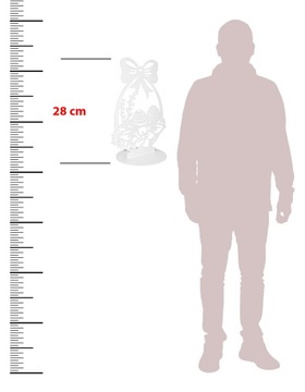 Пасхальное украшение, КОРЗИНКА БЕЛЫХ ЯИЦ