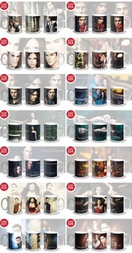 VAMPIRE DIARIES PAMIĘTNIKI WAMPIRÓW KUBEK KUBKI