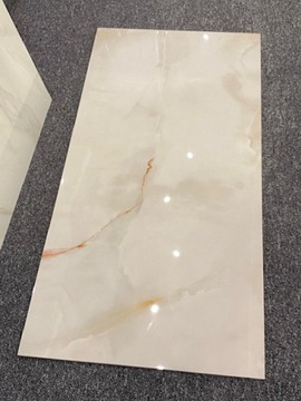 gres poler 60x120 Onyx Lux Paradyż beige