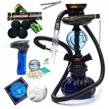 Shisha Szisza Fajka Wodna Bongo 1 wąż Zestaw idealny na Prezent