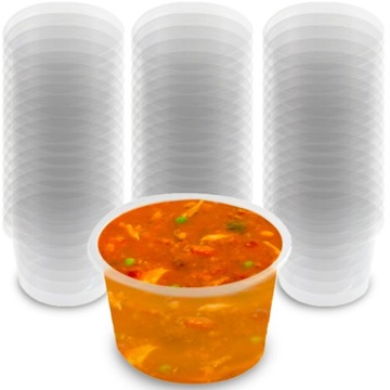 Opakowanie pojemnik PP 450ml 50szt na zupę surówka