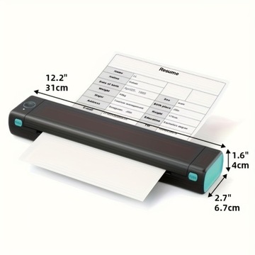 Portable Printer: M08F Lightweight & Compact Thermal Mobile Printer