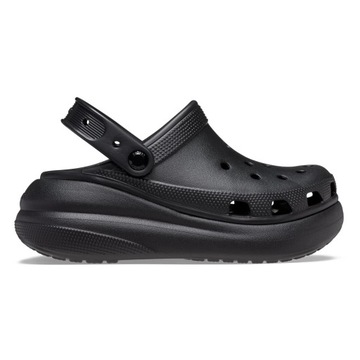 crocs damskie chodaki na platformie classic crush lekkie wysokie 37-38 W7