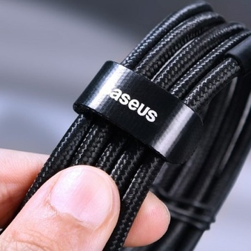 КАБЕЛЬ BASEUS USB-C TYPE-C PD, 100 Вт, БЫСТРАЯ ЗАРЯДКА, 2 м