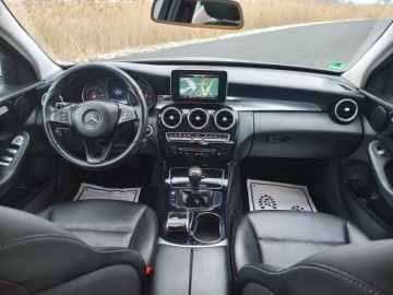 Mercedes Klasa C W205 Limuzyna 200 BlueTEC 136KM 2015 FULLLED NAVIGACJA KAMERA COFANIA WZÓR, zdjęcie 18
