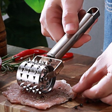 Mięso Tenderizer Wałek Tenderizing