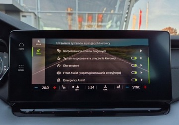 Skoda Octavia IV Kombi 2.0 TDI 150KM 2021 Skoda Octavia 2.0TDI 150KM DSG Kamera HAK Smart Link ACC El.Klapa ASO FV23, zdjęcie 30