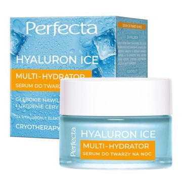 Perfecta Hyaluron Ice Krem-serum do twarzy na noc