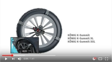 Łańcuchy THULE KONIG K-SUMMIT XL K55 255/50 R18