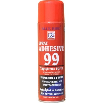 Klej 99 Mocny Klej W Sprayu Do Tekstyliów Materiałów 500 ML Krawiecki