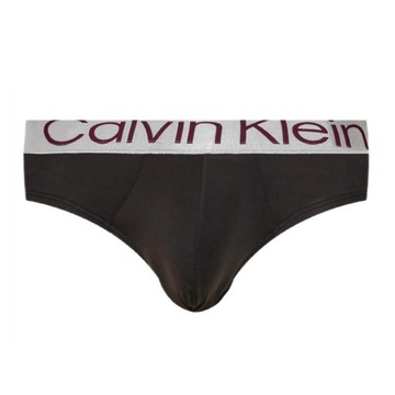 -25% CALVIN KLEIN SLIPY MĘSKIE 3-PACK STEEL CZARNY M