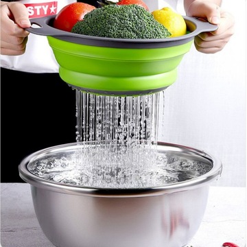 СИЛИКОНОВЫЙ ДУРШРУГ, СКЛАДНОЙ КУХОННЫЙ ДУРШРУГ, СИТНО, КАПЕЛЬНИК С РУЧКАМИ