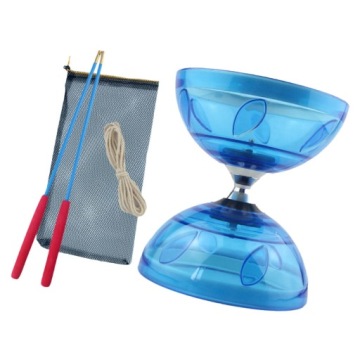 Yoyo Діаболо Toy Діаболо Ball Toy Тренування Еластичний потрійний підшипник Синій