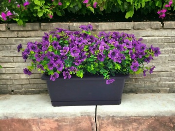 Искусственные петуния, пеларгония, герань, цветы Surfinia для балкона, террасы 1 шт.