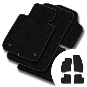 Velurové koberce Premium pro Fiat Grande Punto 2005-2012