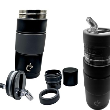 Termos Kubek Termiczny Yerbomos Bombilla do Yerba Mate 2w1 650ml UNMATE