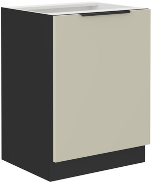 Szafka kuchenna OPTIMO 60 D 1F BB kaszmir