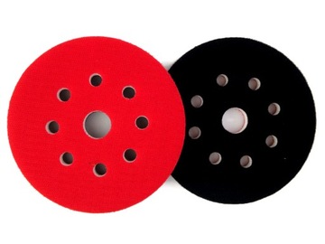 ГУБКА ПЕРЕХОДНАЯ ВЕЛЮРОВАЯ ДИСК VELCRO 125мм 8+1Н 10мм