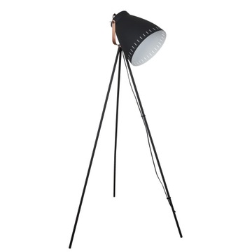 Lampa podłogowa Italux Franklin E27 60W grafit metal industrialne