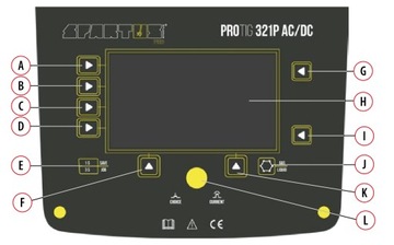 Сварочный аппарат Spartus TIG 321P 321 ac/dc 320p ProTIG