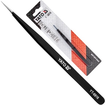 YATO PĘSETA PROSTA ANTYSTATYCZNA ESD PRECYZYJNA
