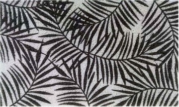 WYCIERACZKA POD DRZWI BUTY SCHODY DO PRZEDPOKOJU DOMU WZÓR 45x75 HERBARIUM