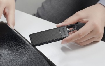 Orico Hub черный USB-C на 4 порта USB-A 3.0 5 Гбит/с, встроенный кабель 15 см