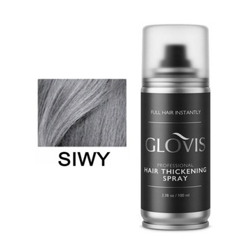 GLOVIS Thickener 100ml - Siwy - Grey Wypełniacz do Włosów Mikrowłókna