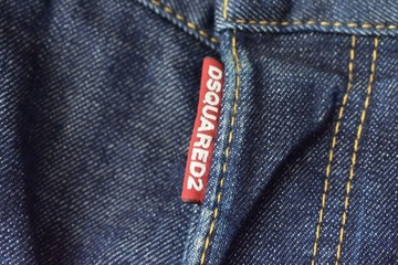 DSQUARED2 24-7STAR JEANS RURKI SPODNIE MĘSKIE slim W34 L30